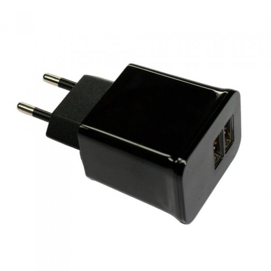 2-fach-USB-Steckdosenadapter 