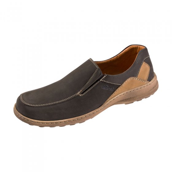 Nubuk-Stretchslipper „LightWalk”