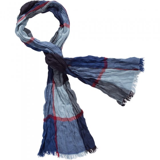 Crashschal, blau + terra  | Blau
