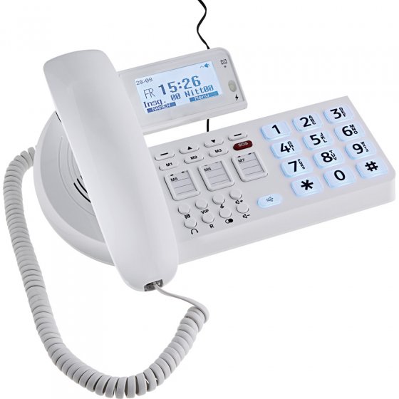 Sprechendes Großtasten-Telefon