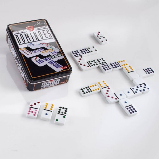 Grosses Domino-Doppel 9