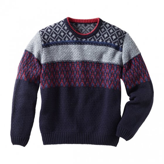 Norwegerpullover mit Alpaka 