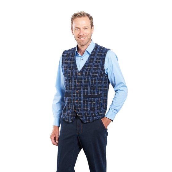 Jaquard Strickweste 