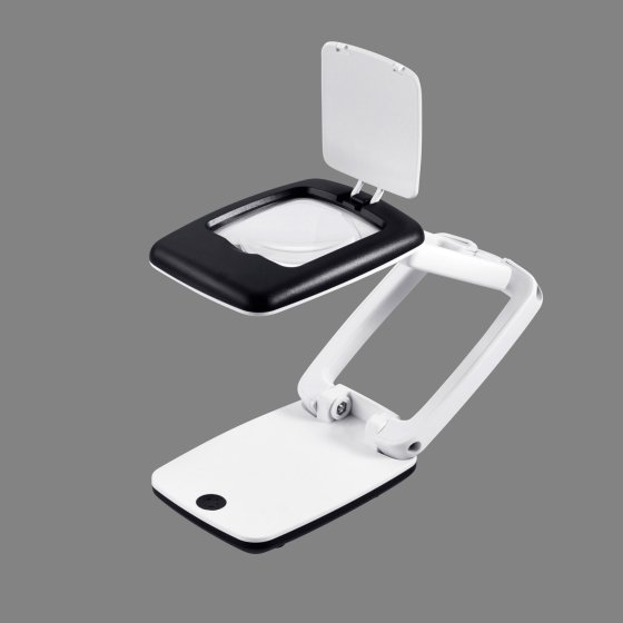 Standlupe mit LEDs 