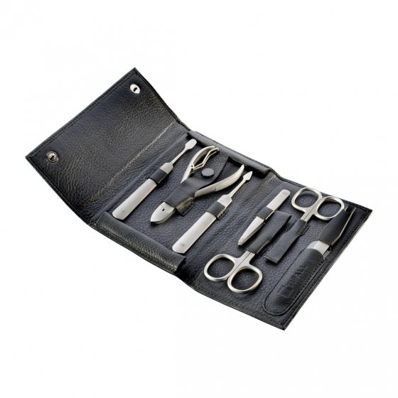 Leder-Maniküre-Etui