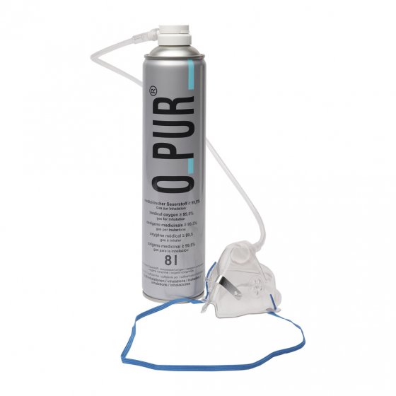 8-Liter-Sauerstoffflasche