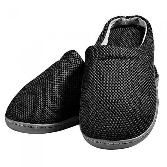 Komfort Gel-Slipper, schwaz S (37-38) | Schwarz