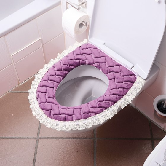 WC-Auflage mit Spitze 