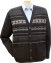 Strickjacke mit Intarsienmuster - 1
