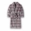 Hochwertiger Fleece-Bademantel - 1