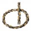 Tricolor-Flechtschmuck, Set Armband + Collier - 1