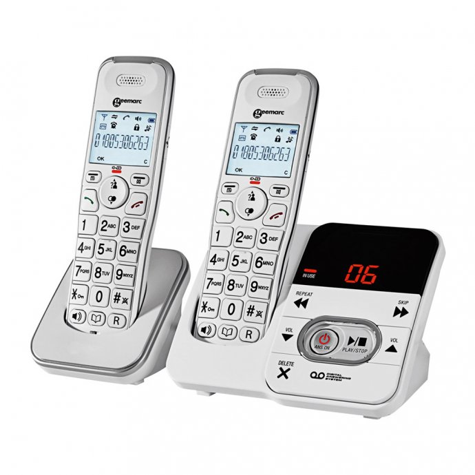 Schnurloses Großtasten-Telefon „DUO”