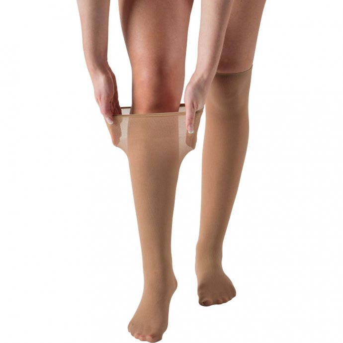 Weitschaft-Kniestrümpfe