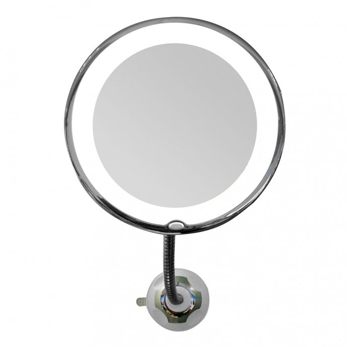 Vergrößerungsspiegel mit Schwanenhals