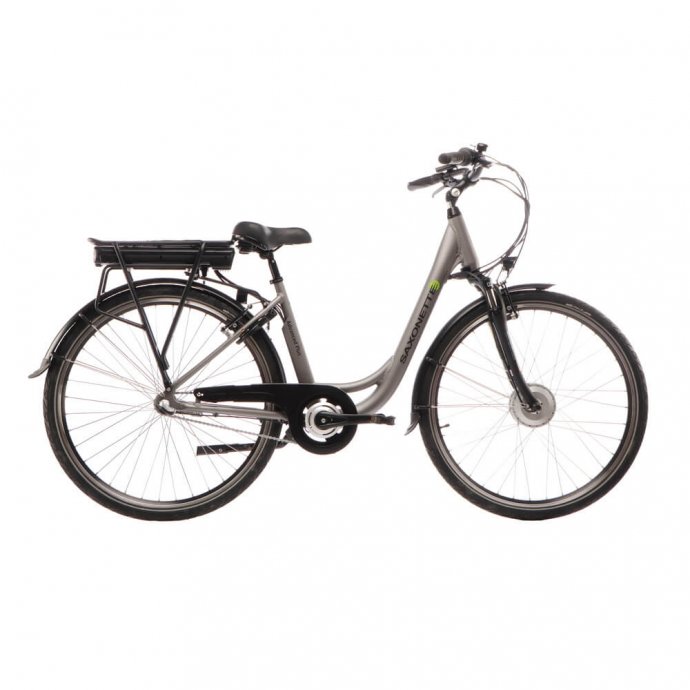 Saxonette E-Bike Berlin 28“, 3 Gang, silber