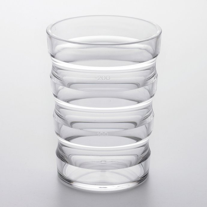 Rillenbecher mit 2 Deckeln