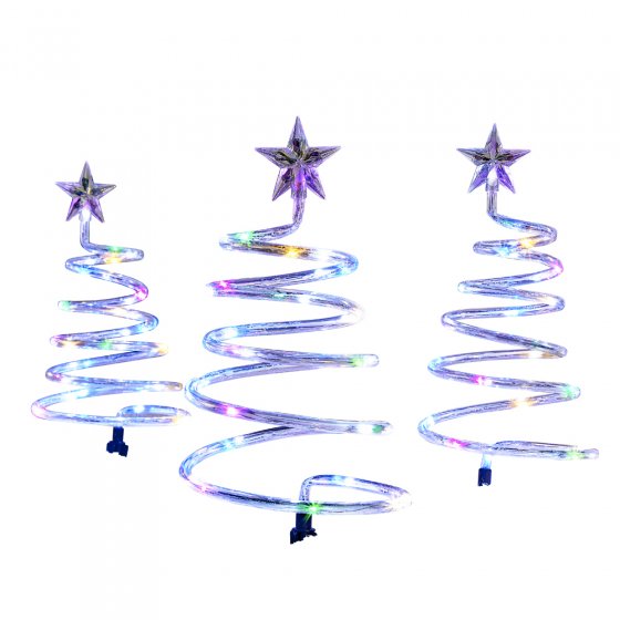 LED-Spiral-Tannenbäume