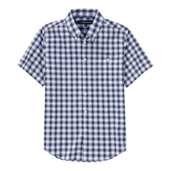 Pflegeleichtes Stretchhemd 3XL (47/48) | Blau