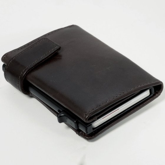 RFID-Kartenhalter Click&Go Dunkelbraun
