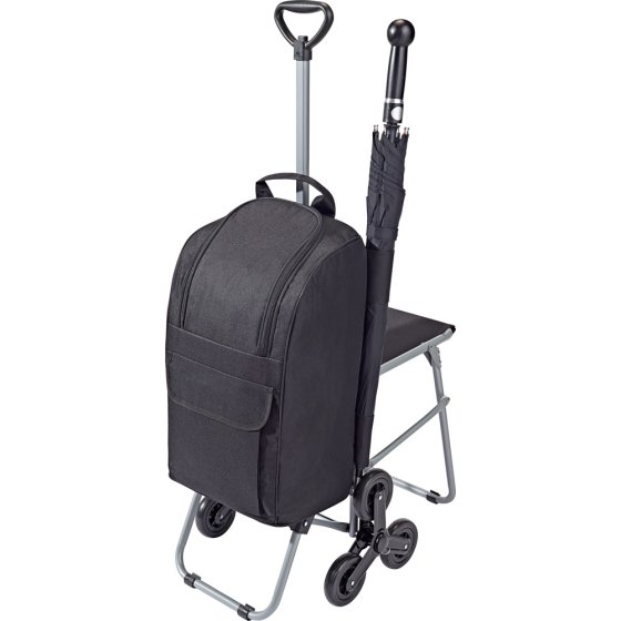 Treppen-Trolley mit Sitz 