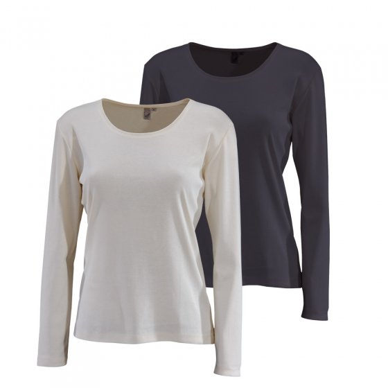 Langarm-Shirt im Doppelpack 