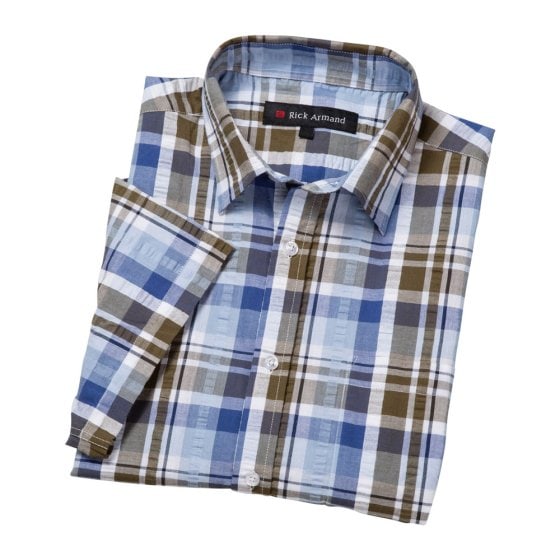 Seersuckerhemd „Madras“ 