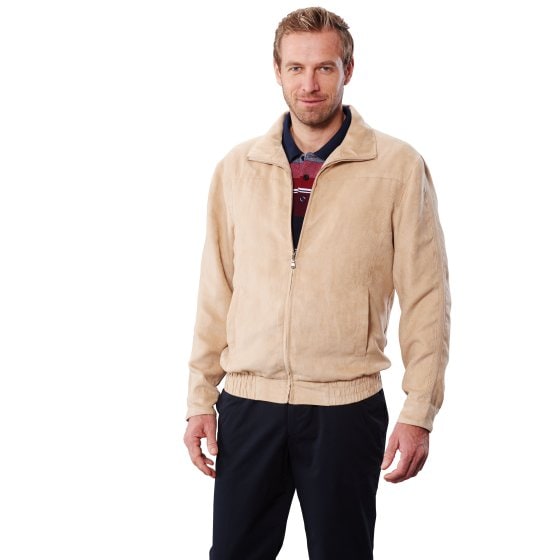 Mikro-Velours-Blouson 