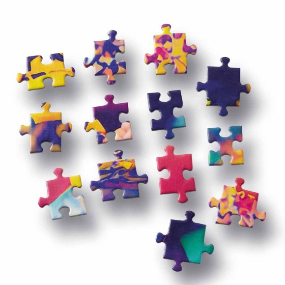 Puzzle „Party“ mit Zuordnungshilfe