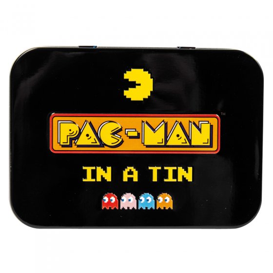 Tetris und Pac-Man Spielekonsole in der Dose 