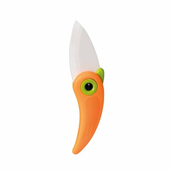 Keramik-Klappmesser „Papagei” 