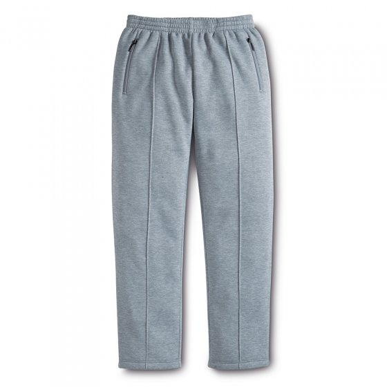Freizeithose mit Biese 3XL (64/66) | Schwarz#Grau
