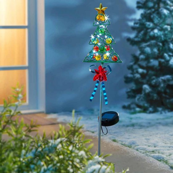 Solar-Stecker "Weihnachtsbaum" 