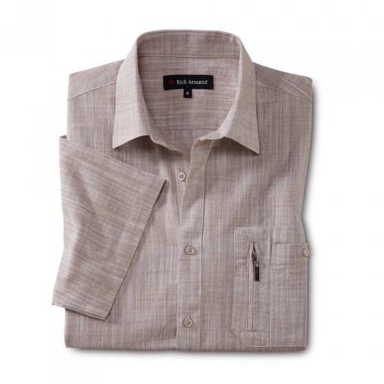Sommerhemd m.viel.Taschen, SET 3XL | Hellblau#Beige