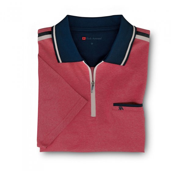 Struktur-Poloshirt