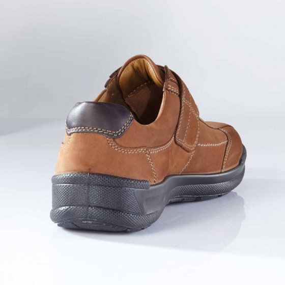 Aircomfort-Klettslipper 42 | Tabak