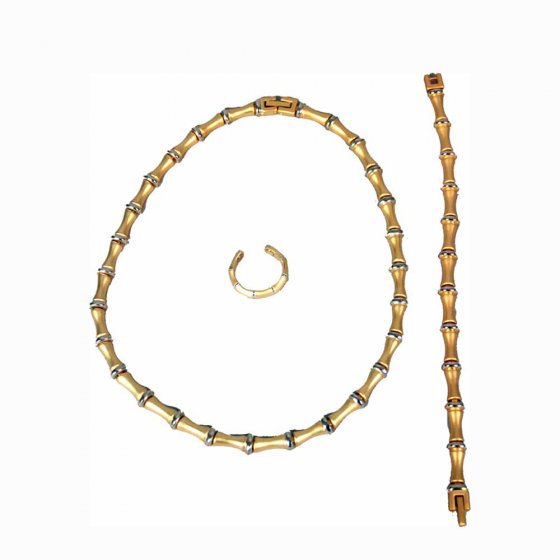 Bamboo Magnet-Schmuckset, 3-tlg.