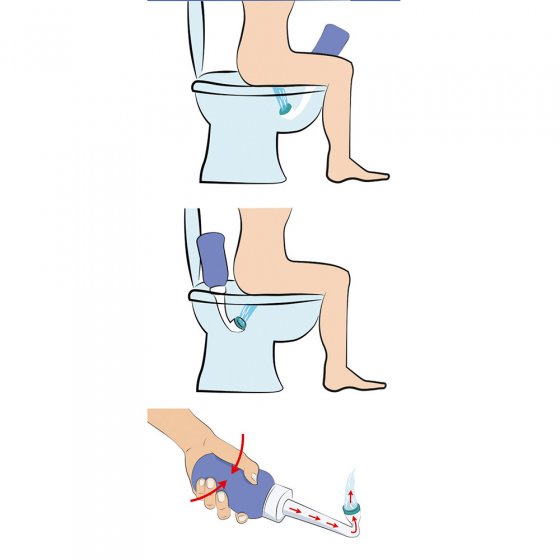 Mobile Bidet und Intimdusche 