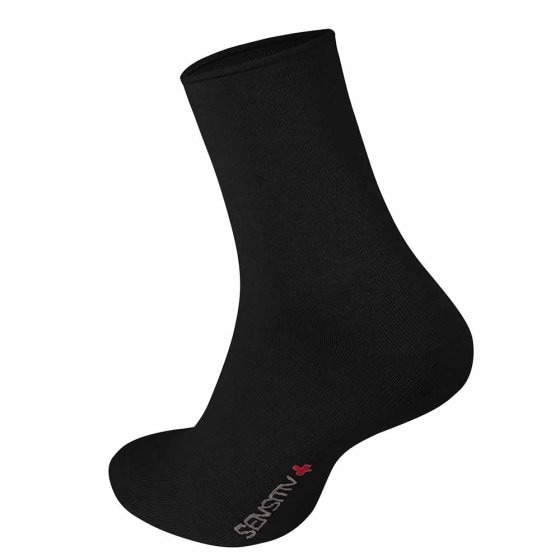 Baumwoll-Socken XXL (43-46)43/46 | Schwarz