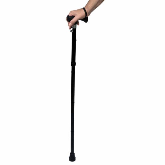 Faltbarer Gehstock mit Tasche 