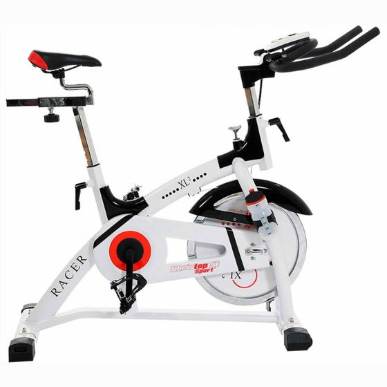 Ergometer "Racer XL" weiß/schwarz 