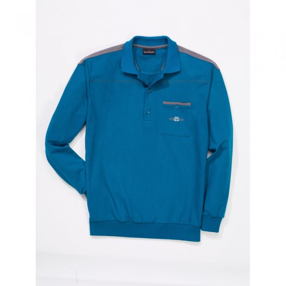 Polo-Langarmshirt 