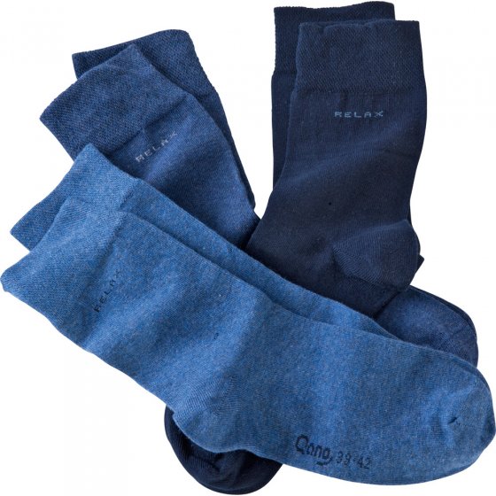 Relax-Socken im 6er-Pack 