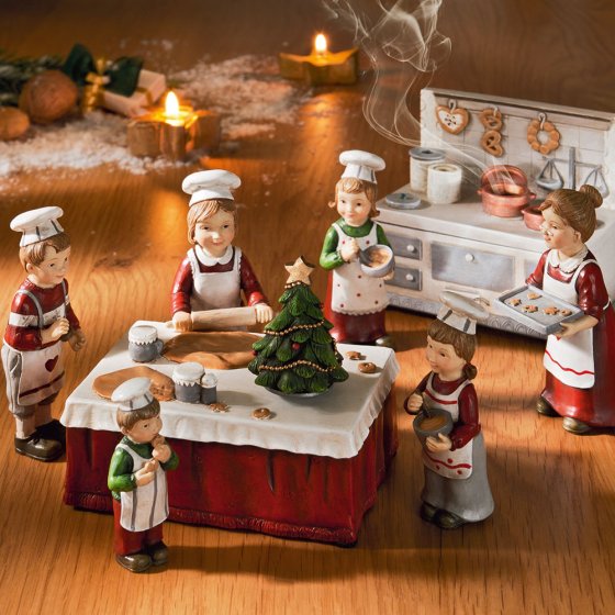 8-teilige Weihnachts-Backstube