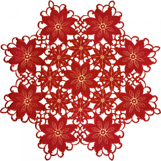 4er-Platzset „Weihnachtsstern“ 