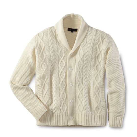 Struktur Strickjacke  "Irland" 