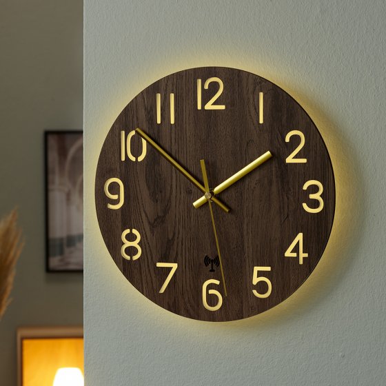 Funk-Wanduhr „Backlight“