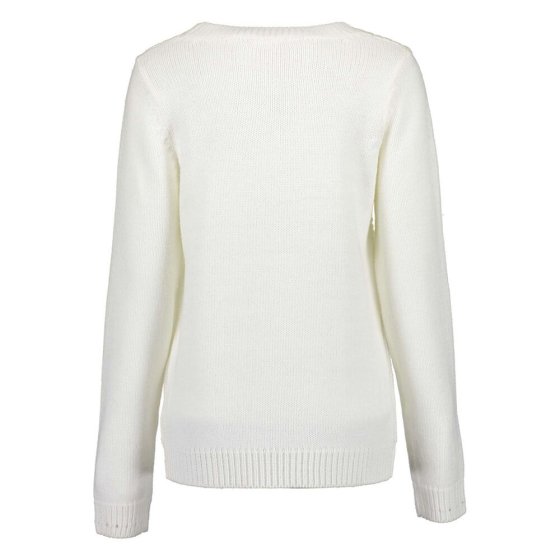 Damen-Rundhals-Pullover 