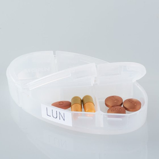 Pillenbox-Spender 