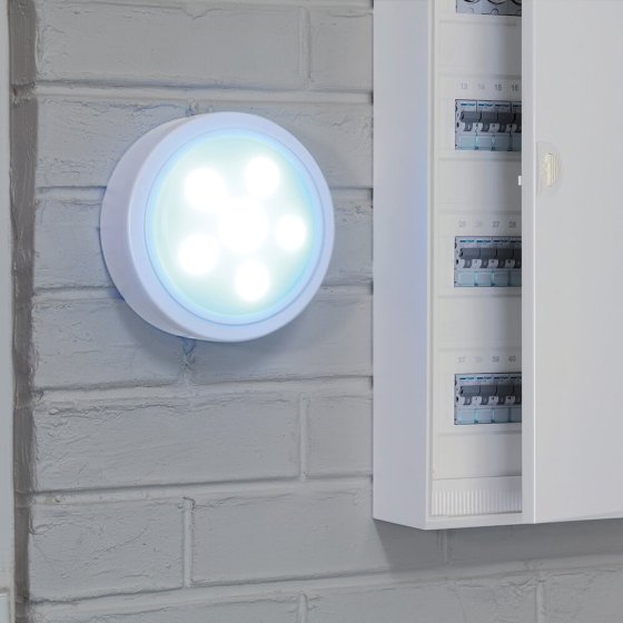 LED-Wandlampe mit Safe 
