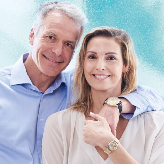 Ihr Geschenk: Partneruhren-Set
